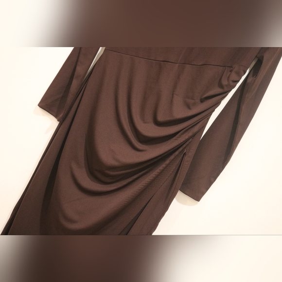 Lauren Ralph Lauren Women's Stretch Jersey Long-Sleeve Dress - Picture 6 of 15